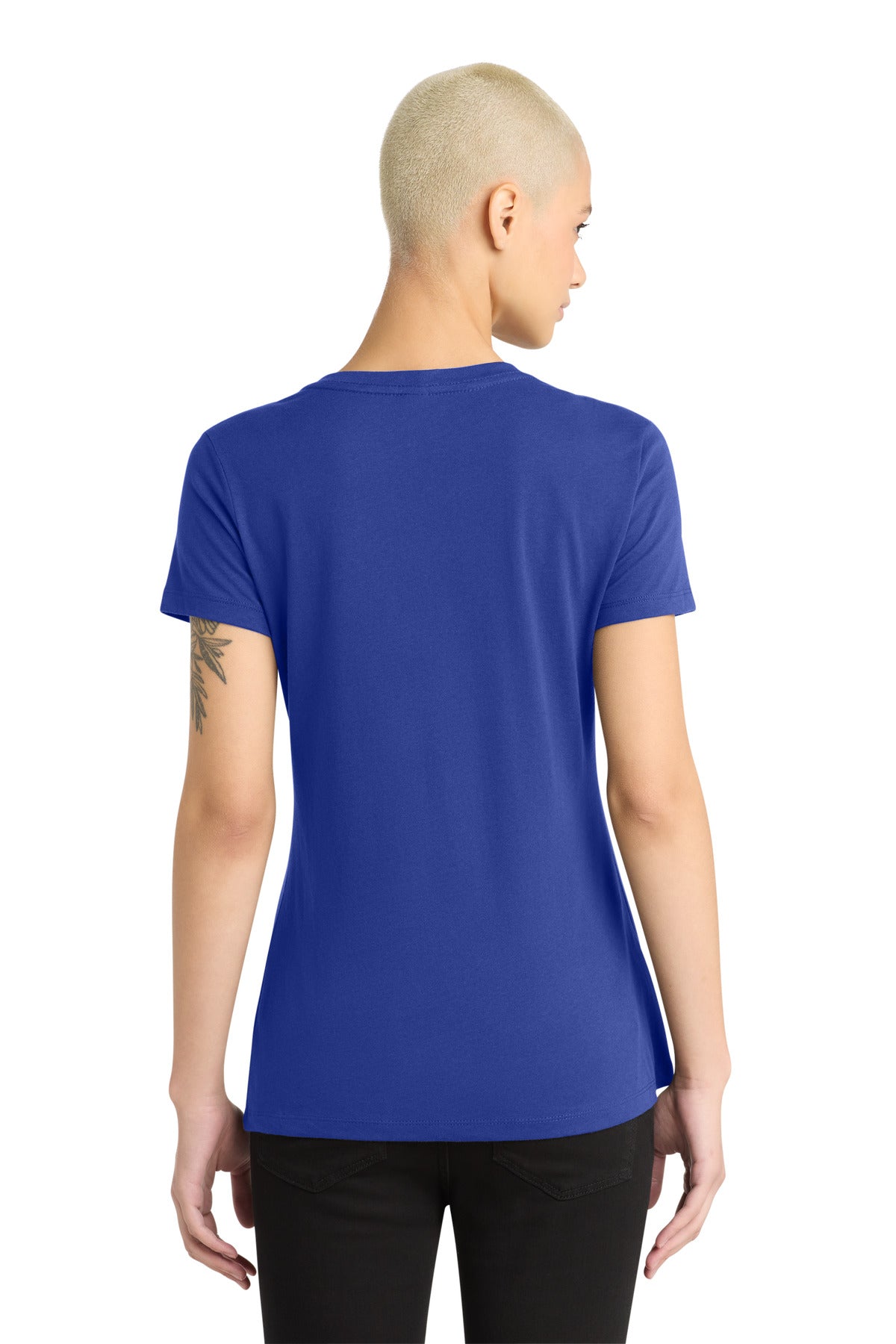 District - Women's Perfect Weight V-Neck Tee - Deep Royal