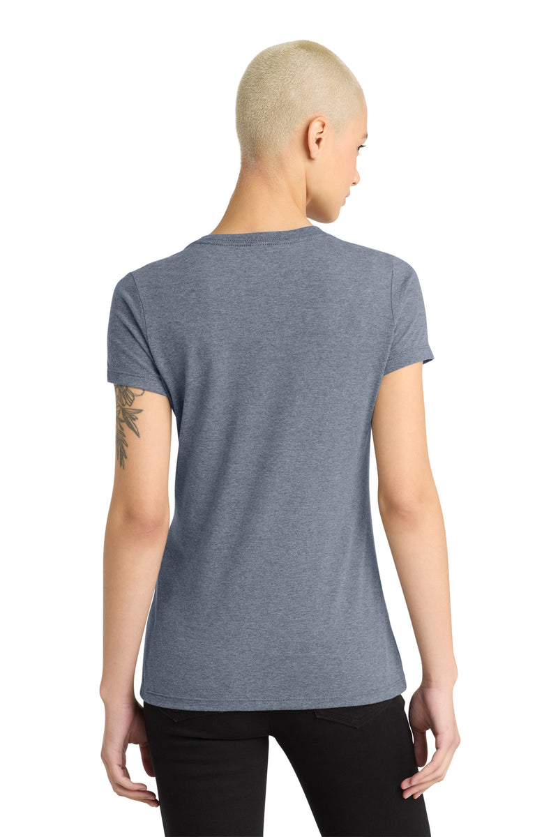 District - Women's Perfect Weight V-Neck Tee - Heathered Navy