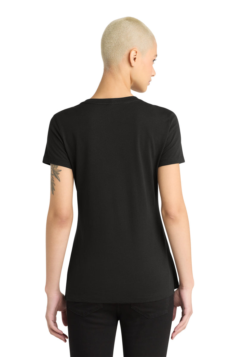 District - Women's Perfect Weight V-Neck Tee - Jet Black