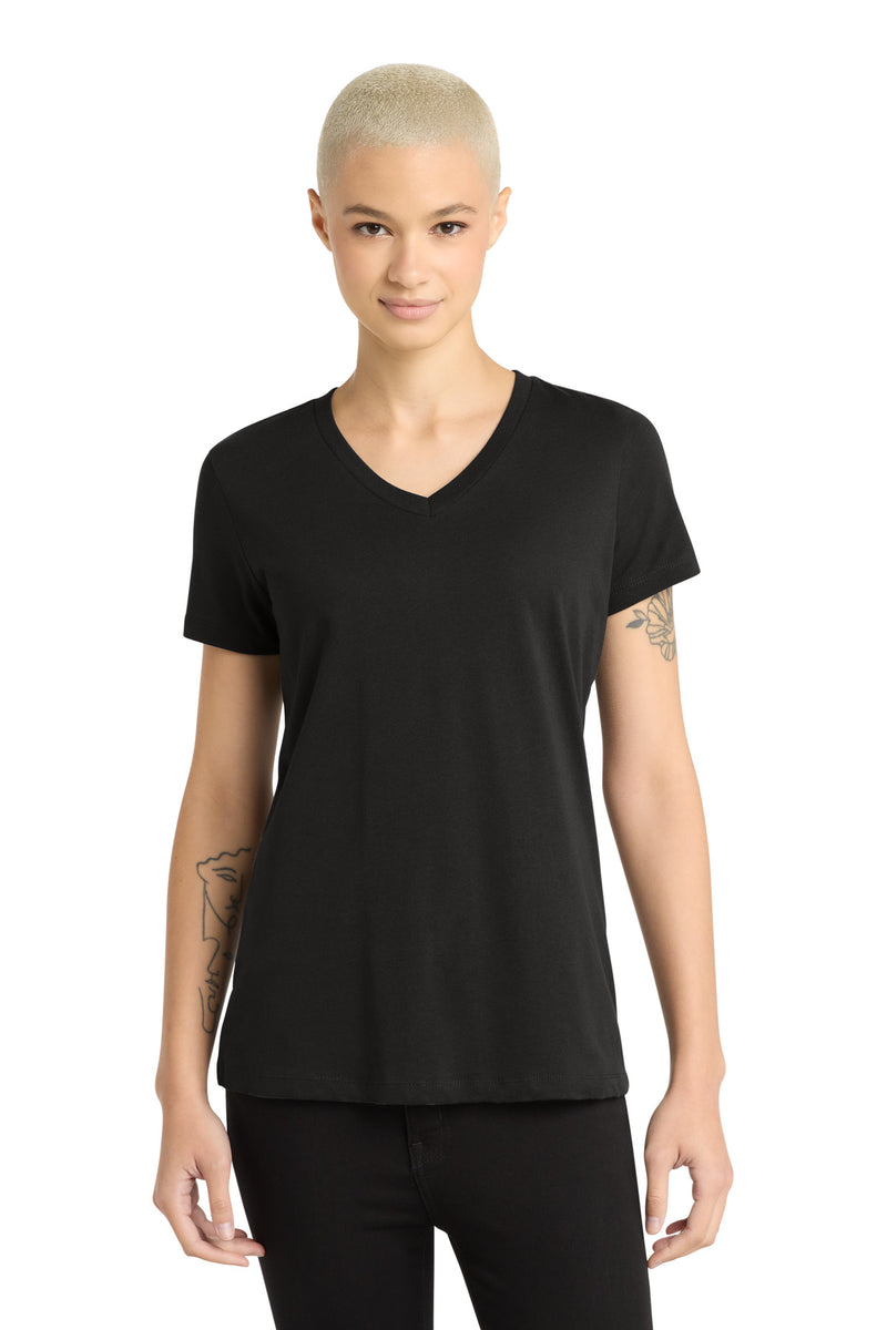 District - Women's Perfect Weight V-Neck Tee - Jet Black