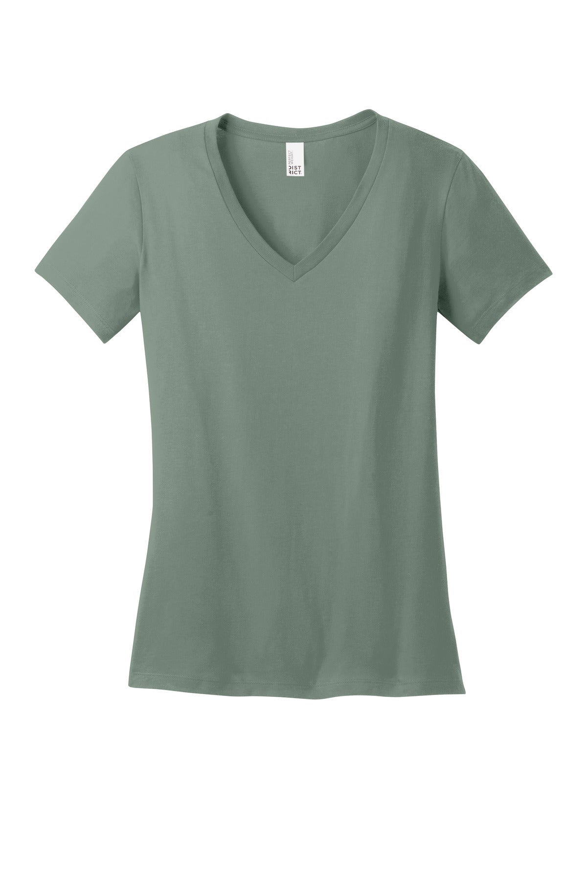 District - Women's Perfect Weight V-Neck Tee - Laurel Green