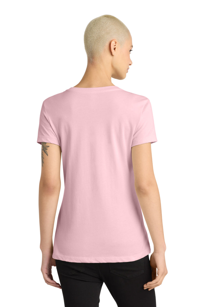 District - Women's Perfect Weight V-Neck Tee - Light Pink