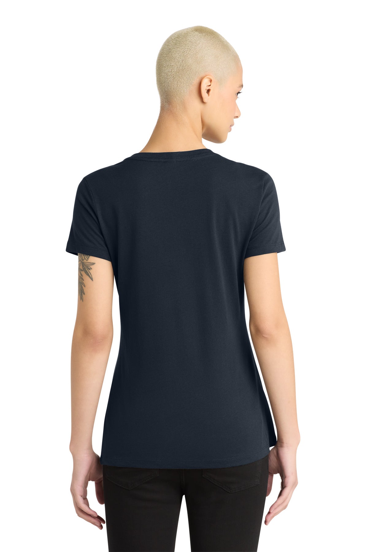 District - Women's Perfect Weight V-Neck Tee - New Navy
