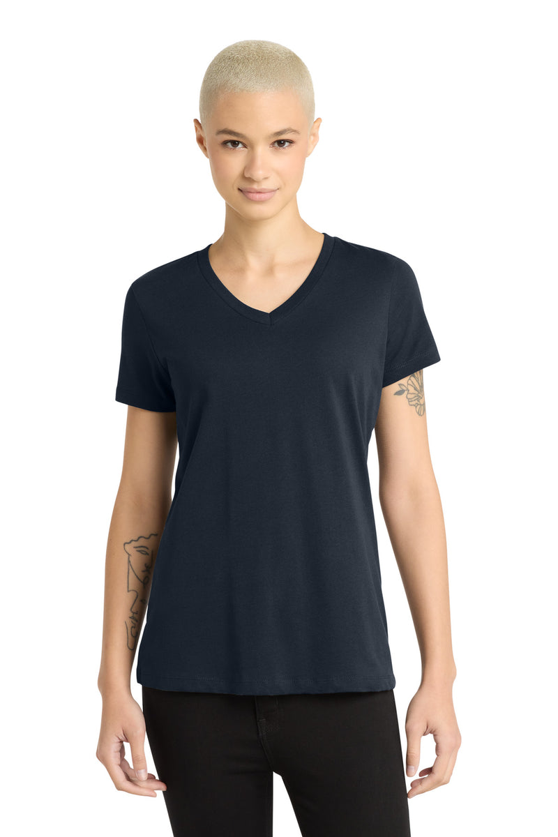 District - Women's Perfect Weight V-Neck Tee - New Navy