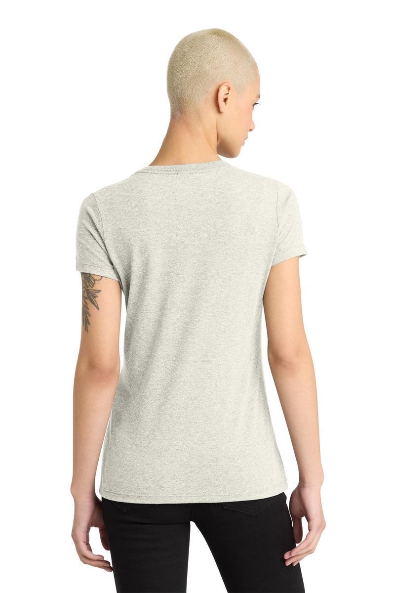 District - Women's Perfect Weight V-Neck Tee - Oatmeal Heather