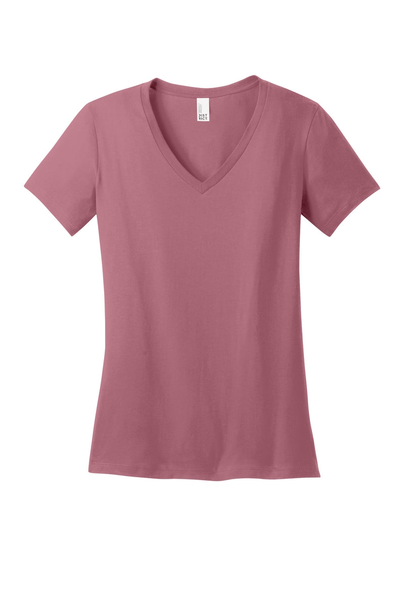 District - Women's Perfect Weight V-Neck Tee - Orchid Haze