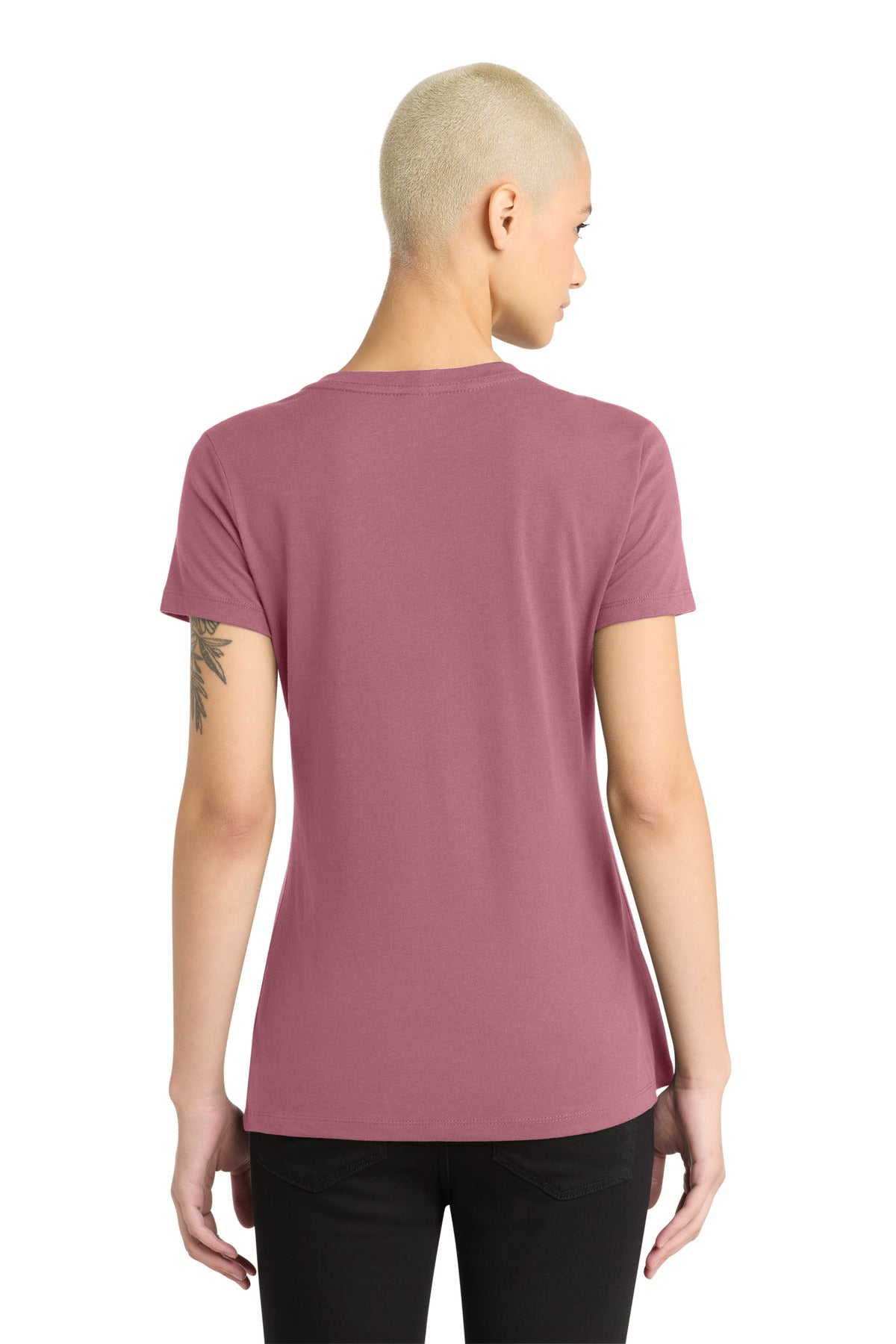 District - Women's Perfect Weight V-Neck Tee - Orchid Haze