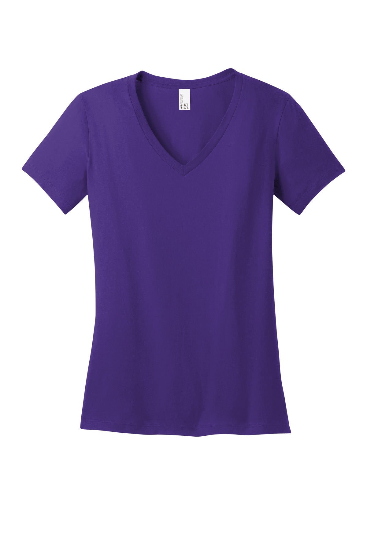 District - Women's Perfect Weight V-Neck Tee - Purple