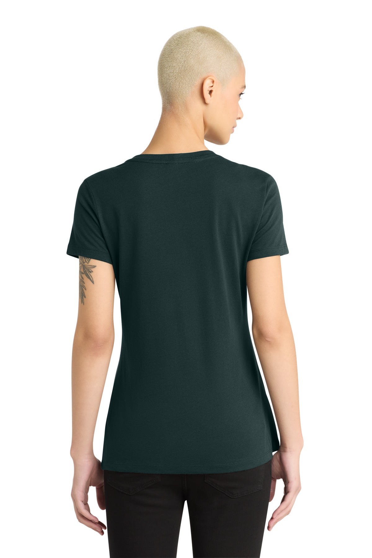 District - Women's Perfect Weight V-Neck Tee - Rainforest