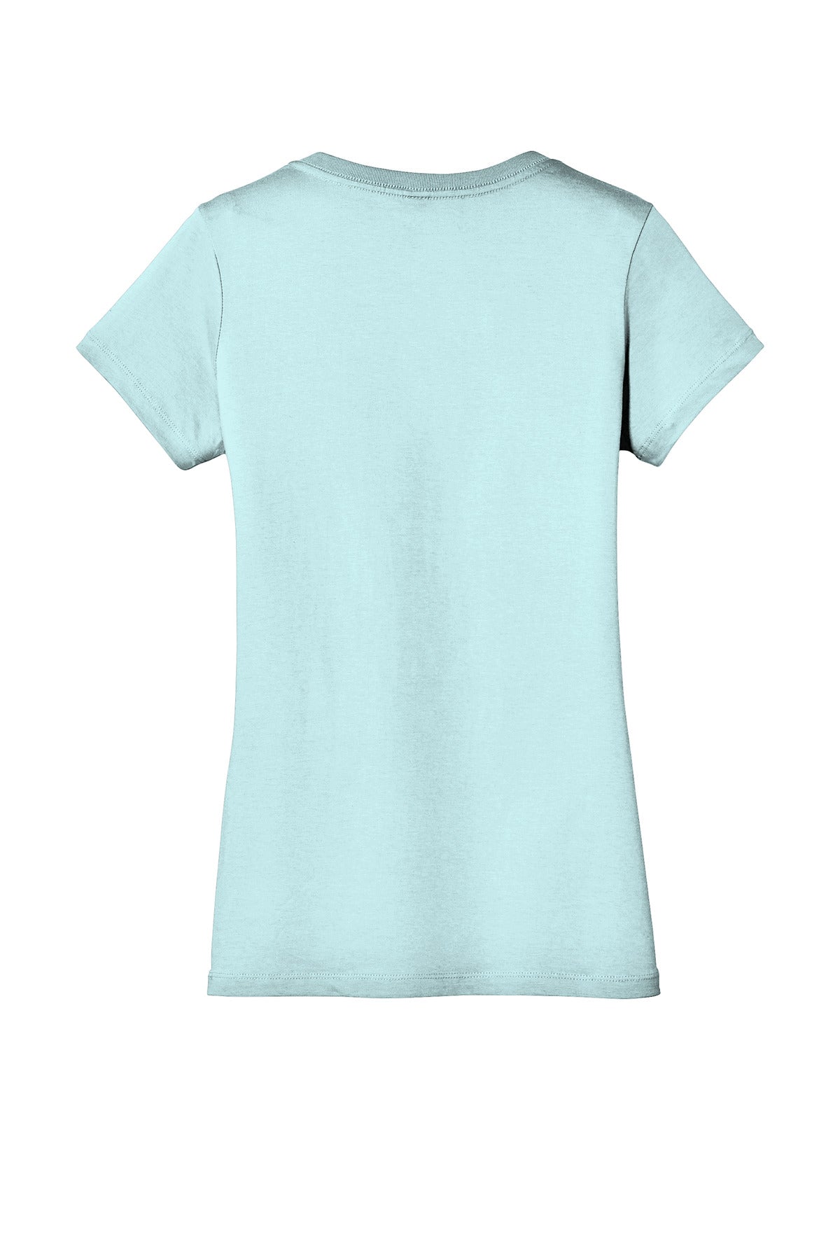 District - Women's Perfect Weight V-Neck Tee - Seaglass Blue