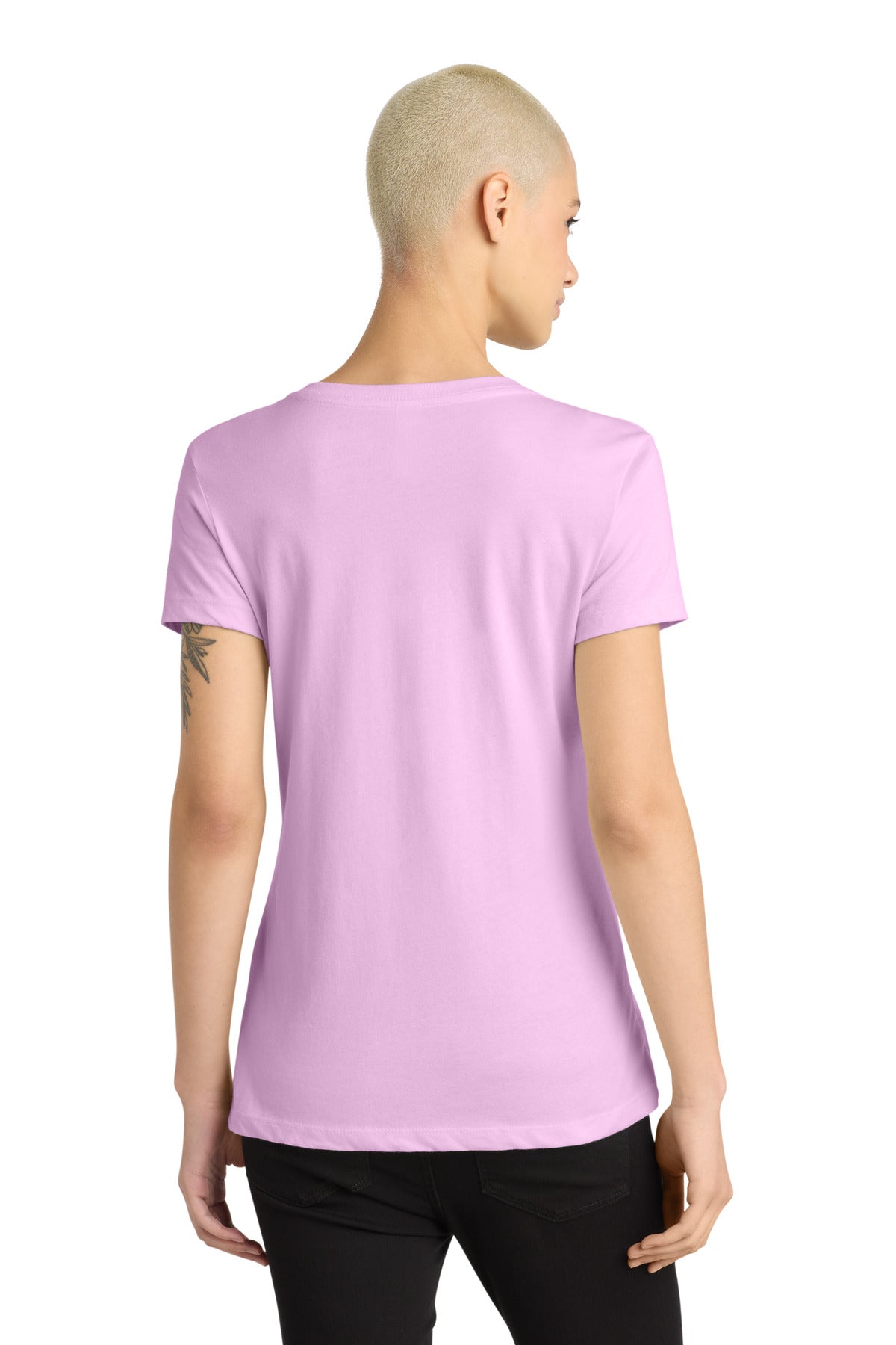 District - Women's Perfect Weight V-Neck Tee - Soft Purple