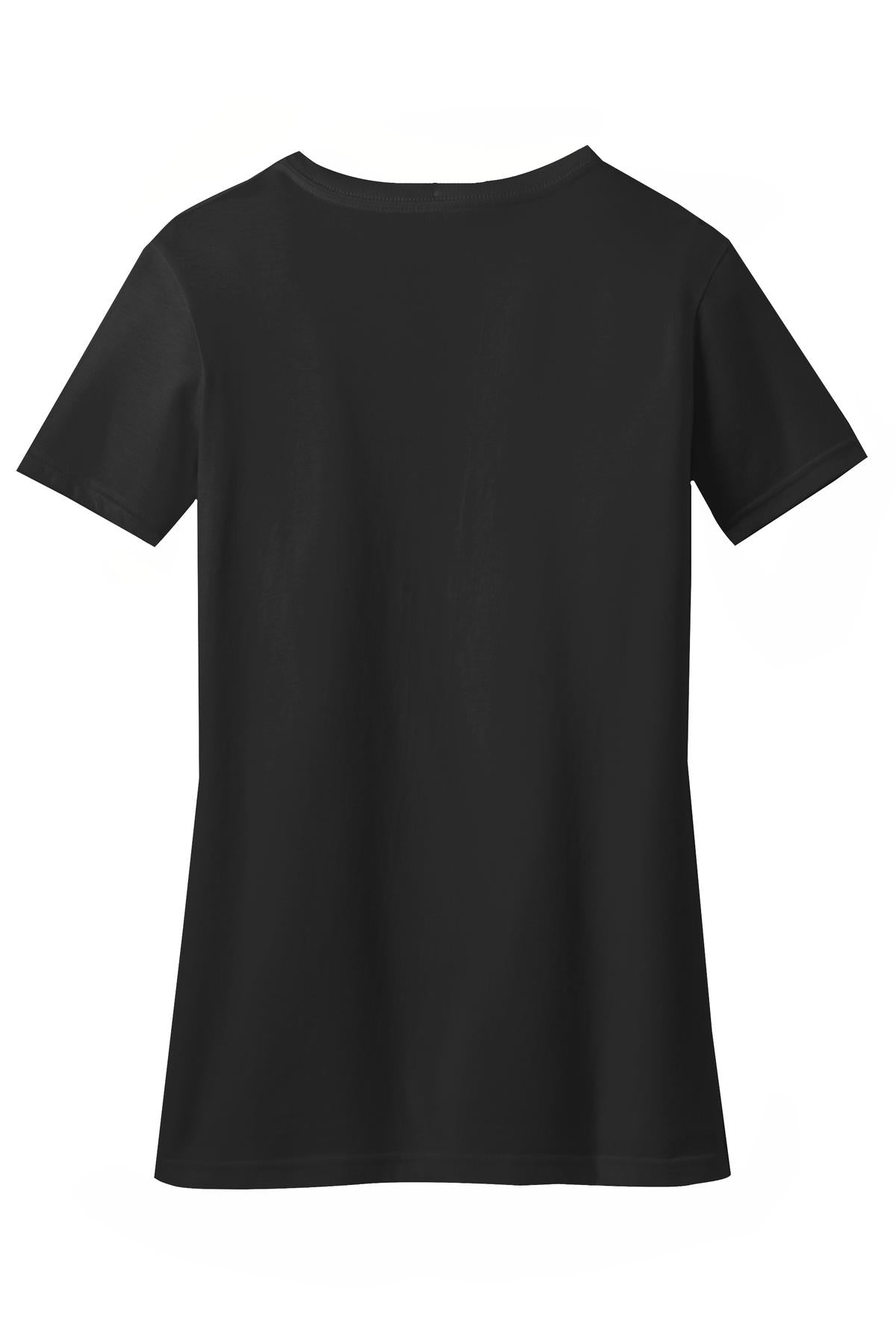 District Women's Perfect Blend CVC V-Neck Tee - Black