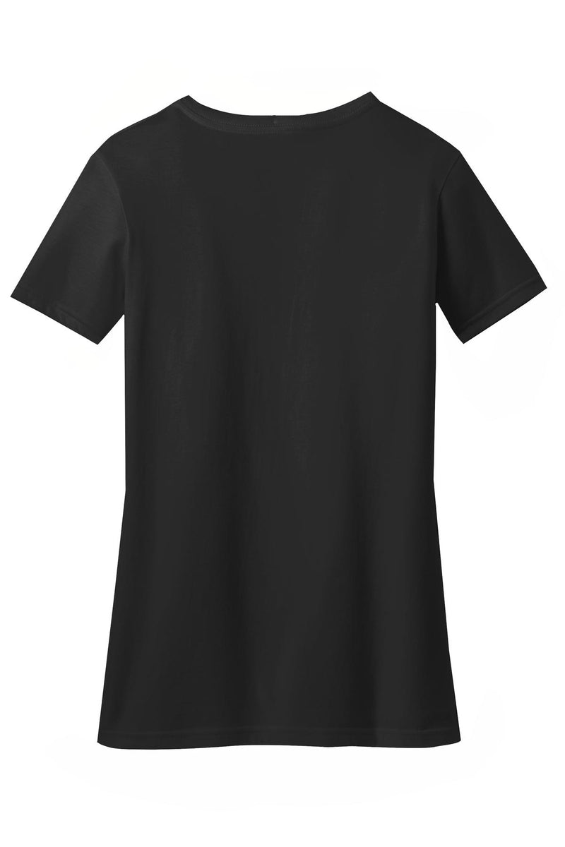 District Women's Perfect Blend CVC V-Neck Tee - Black