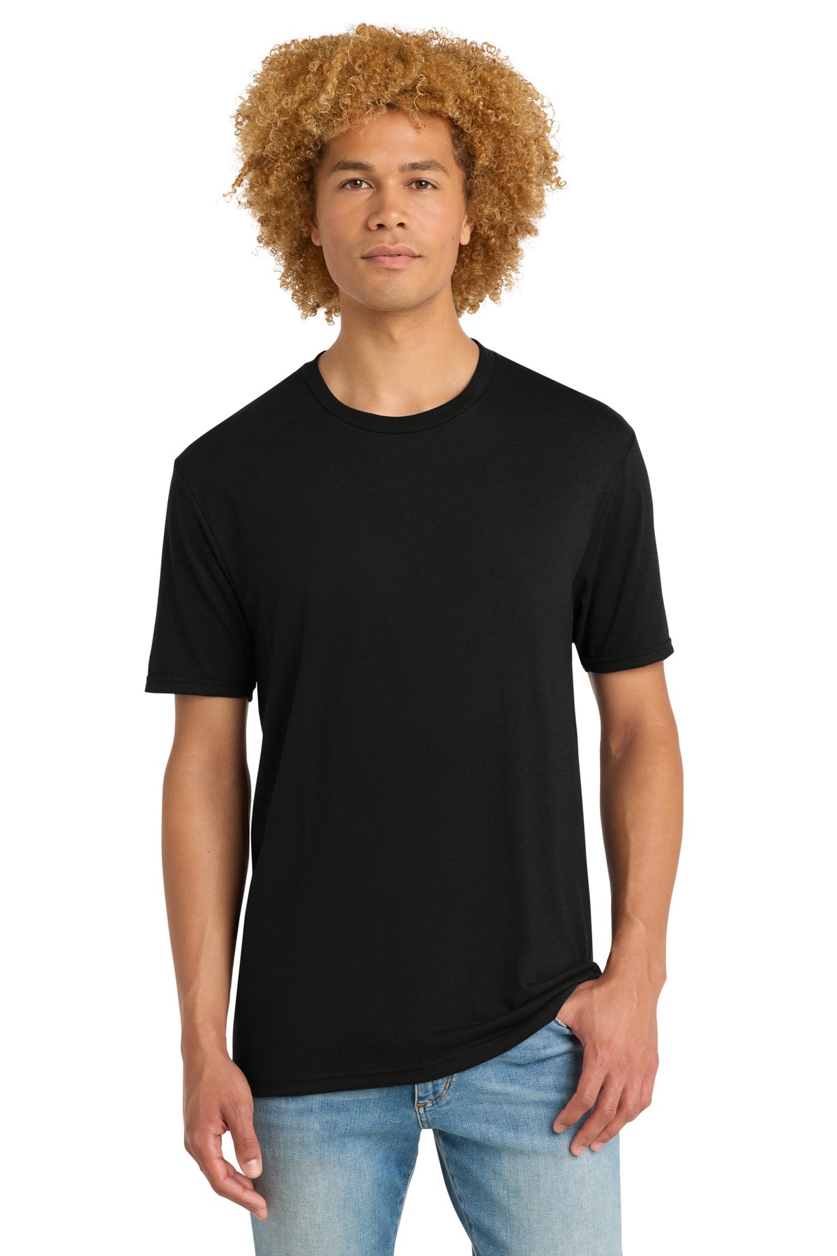 District   Perfect Tri   DTG Tee - Black