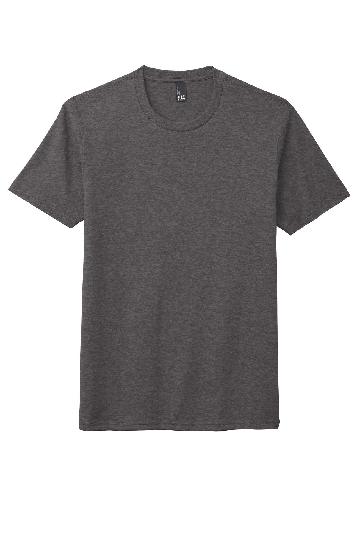District   Perfect Tri   DTG Tee - Heathered Charcoal