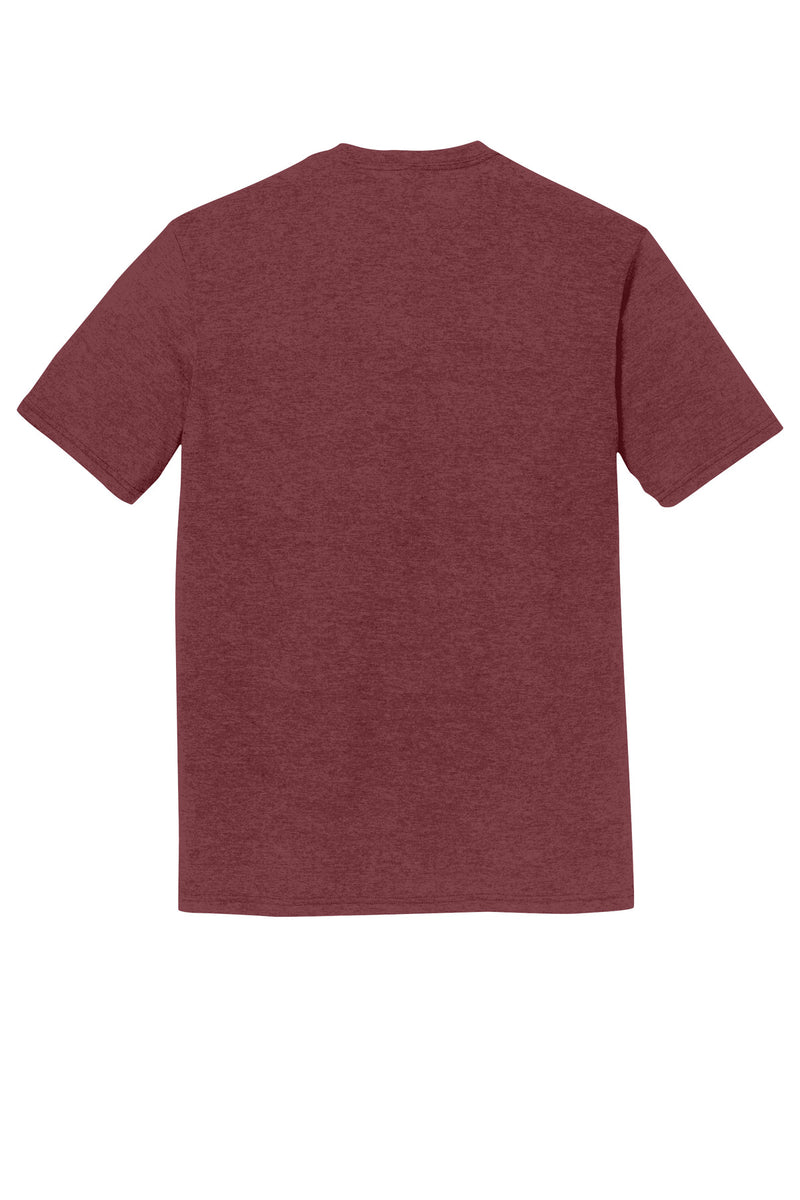 District   Perfect Tri   DTG Tee - Maroon Frost