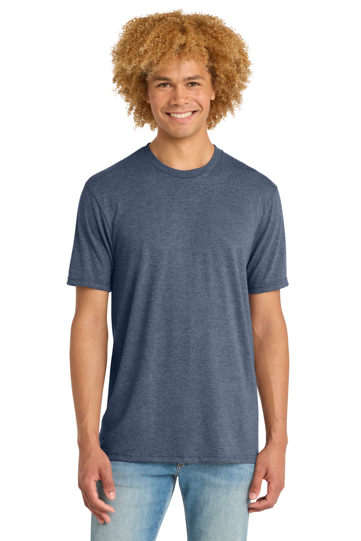 District   Perfect Tri   DTG Tee - Navy Frost