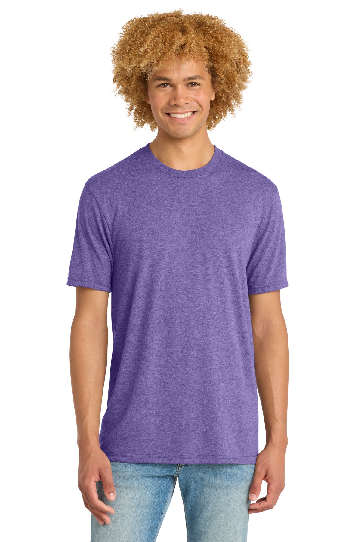 District   Perfect Tri   DTG Tee - Purple Frost
