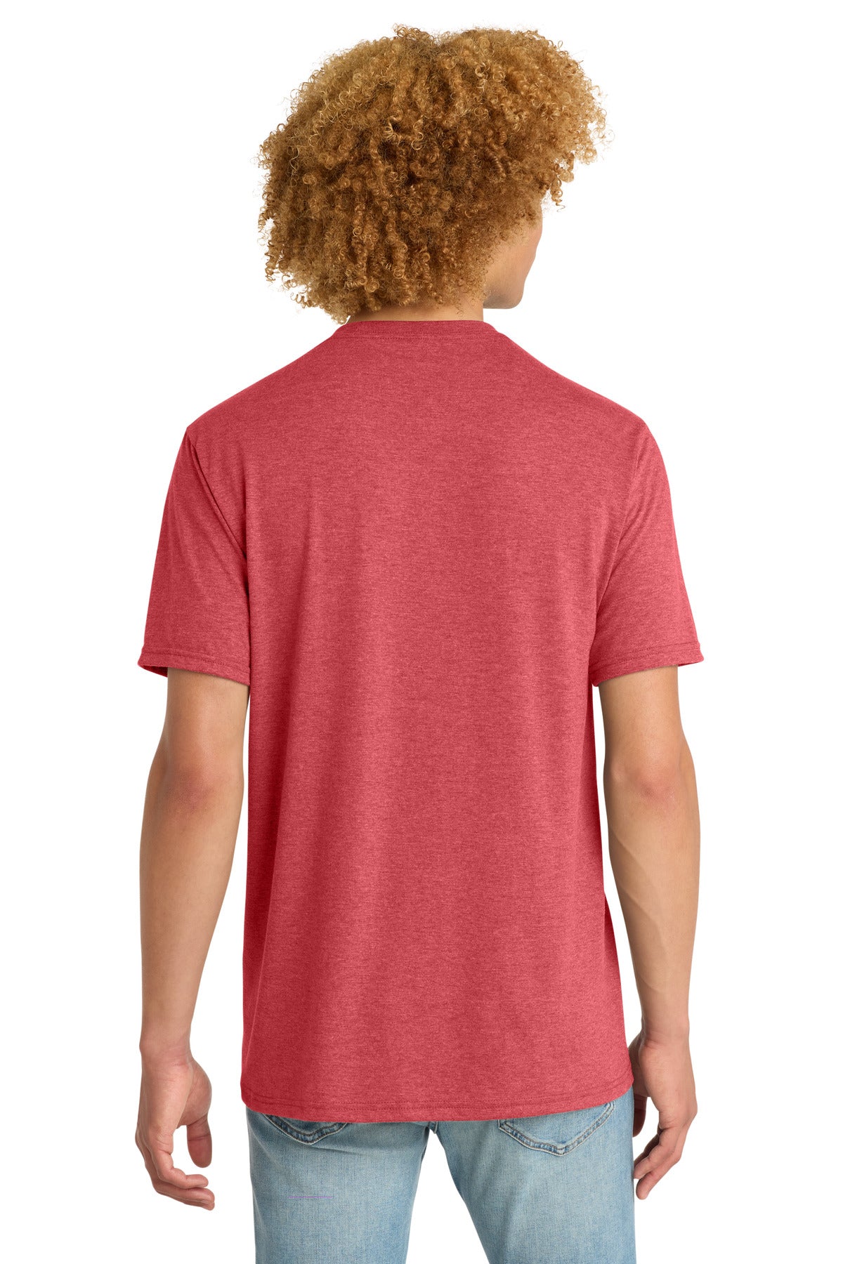 District   Perfect Tri   DTG Tee - Red Frost