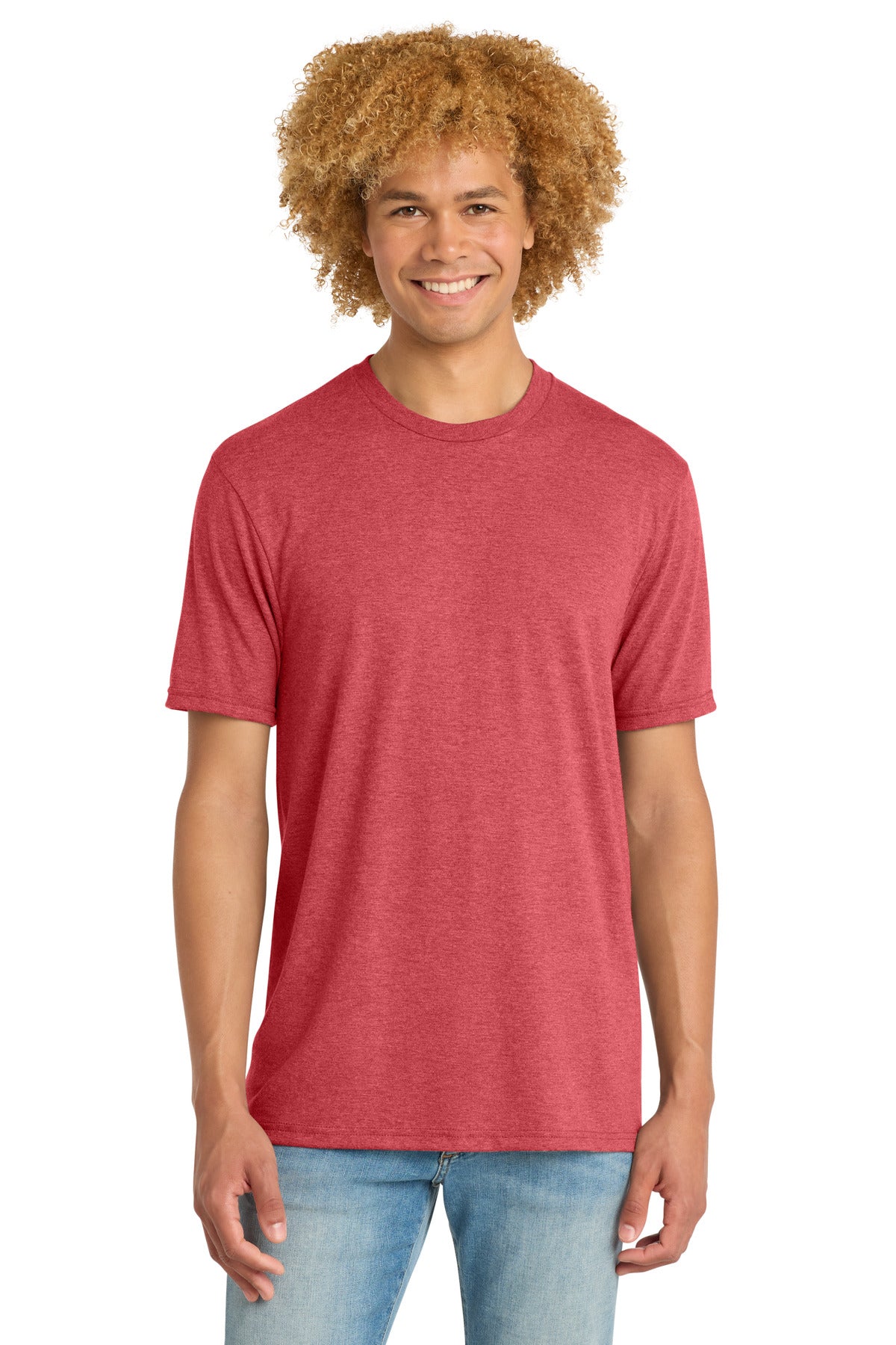 District   Perfect Tri   DTG Tee - Red Frost