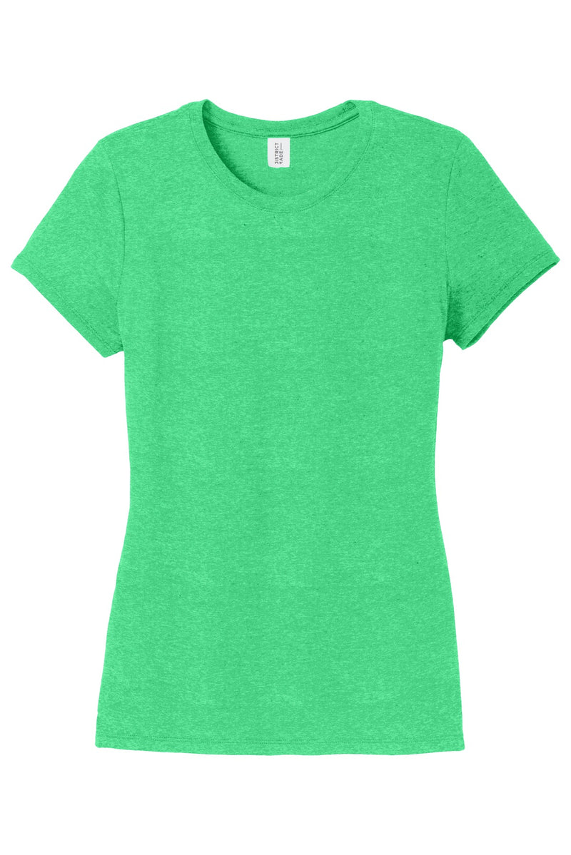 District  Women's Perfect Tri Tee - Green Frost