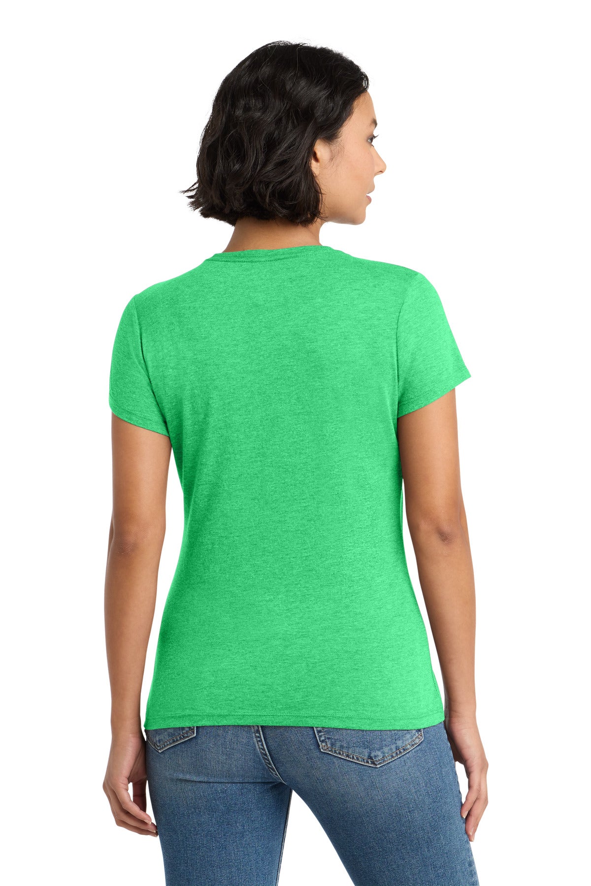 District  Women's Perfect Tri Tee - Green Frost