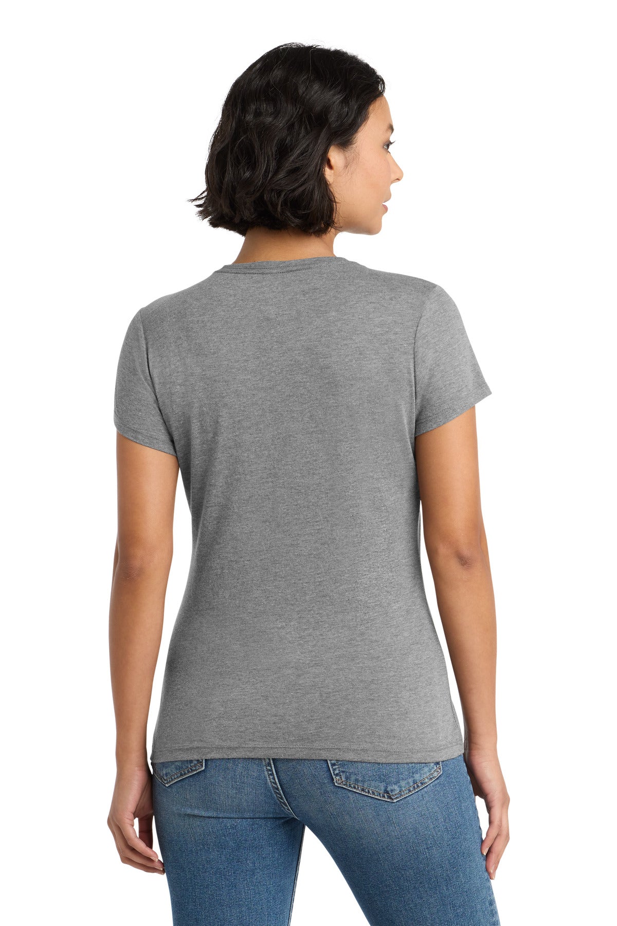 District  Women's Perfect Tri Tee - Grey Frost