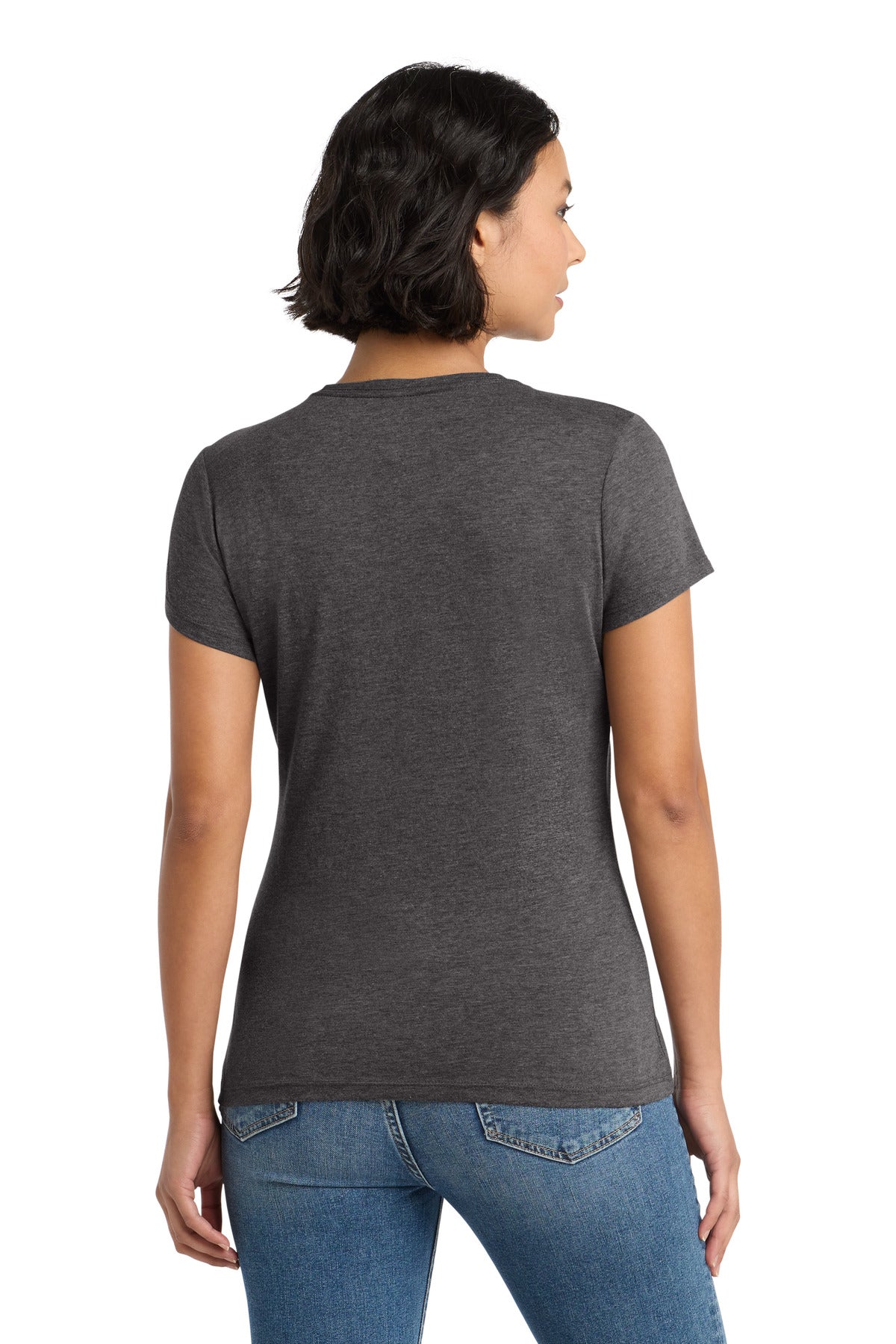 District  Women's Perfect Tri Tee - Heathered Charcoal