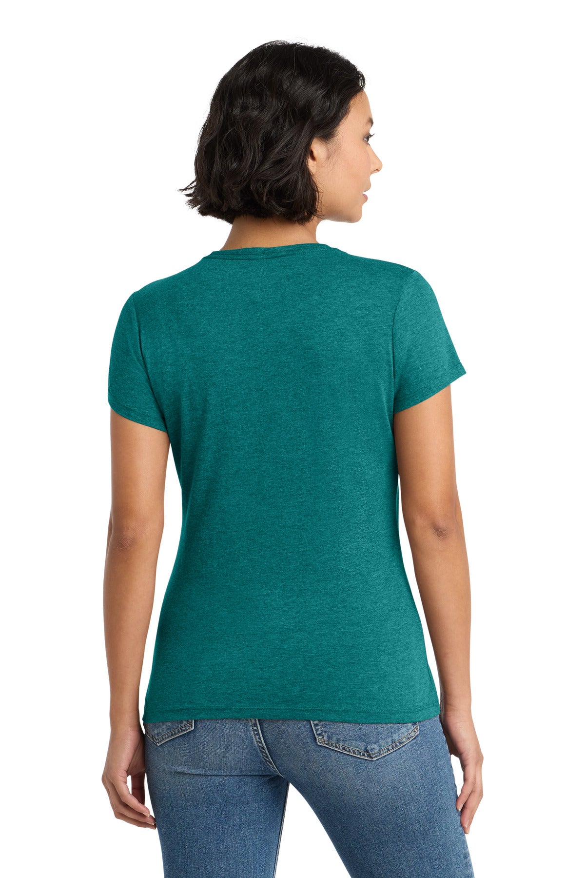 District  Women's Perfect Tri Tee - Heathered Teal