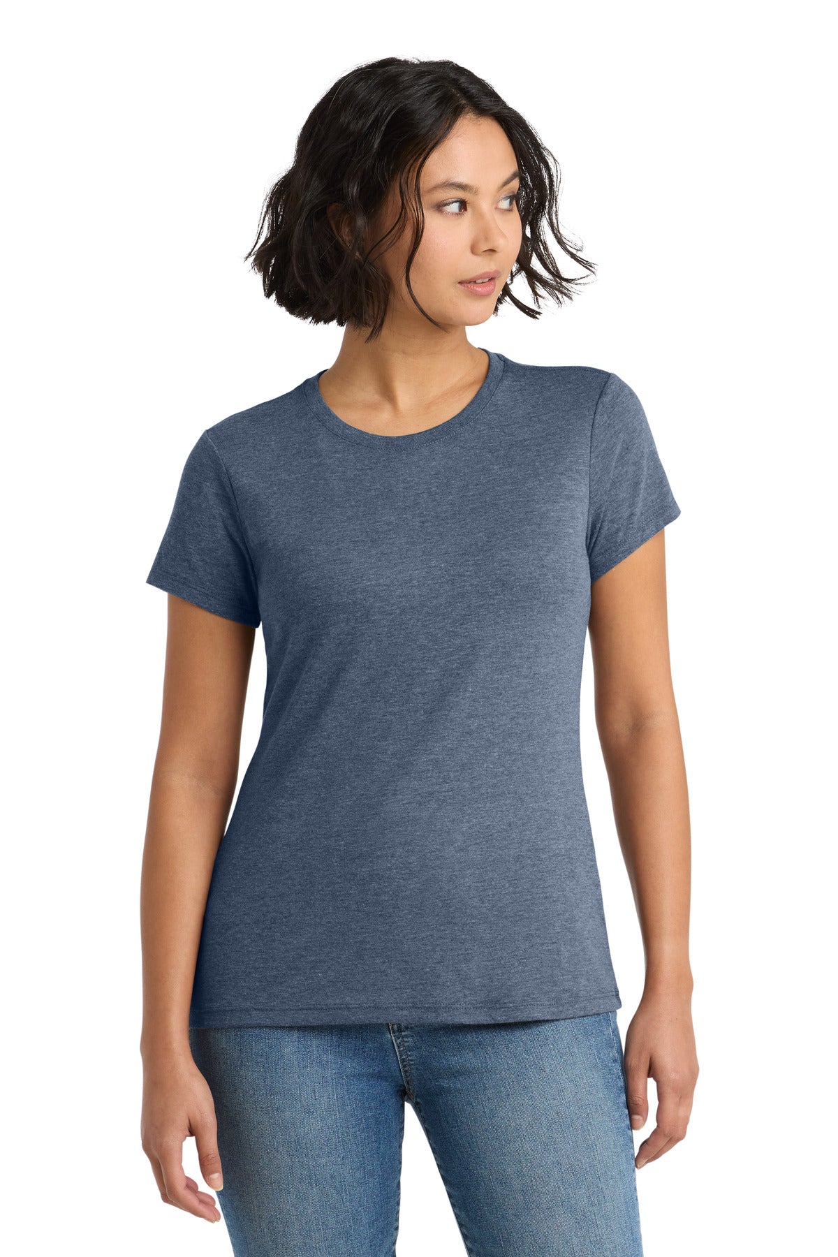 District  Women's Perfect Tri Tee - Navy Frost