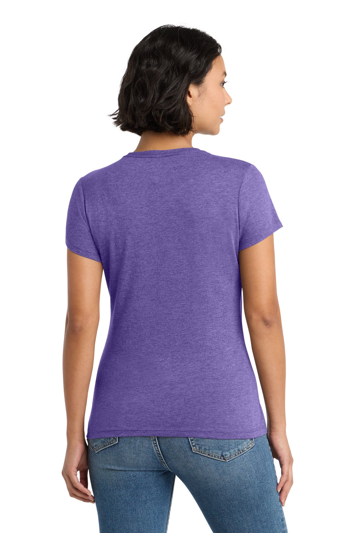 District  Women's Perfect Tri Tee - Purple Frost