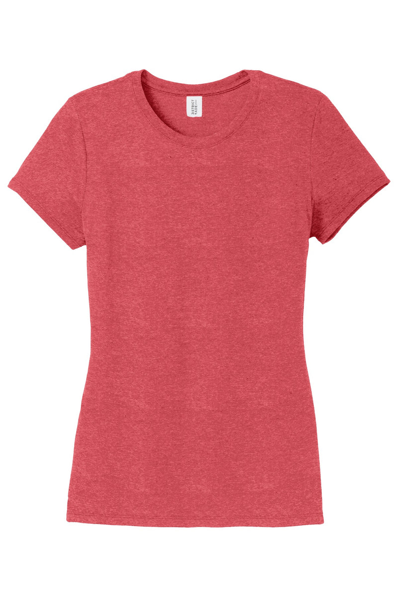 District  Women's Perfect Tri Tee - Red Frost