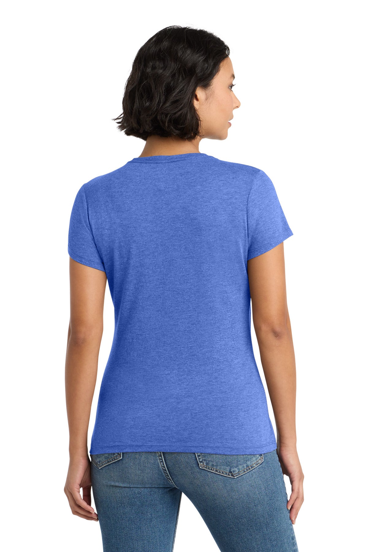 District  Women's Perfect Tri Tee - Royal Frost