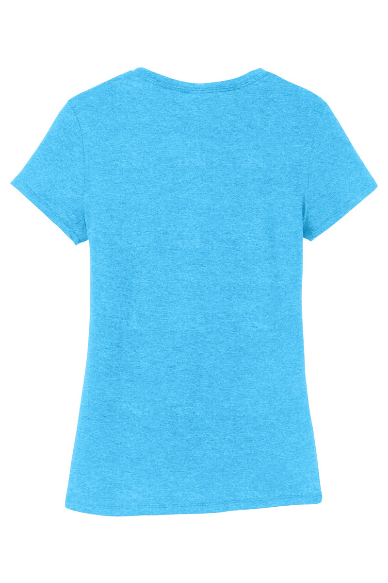 District  Women's Perfect Tri Tee - Turquoise Frost