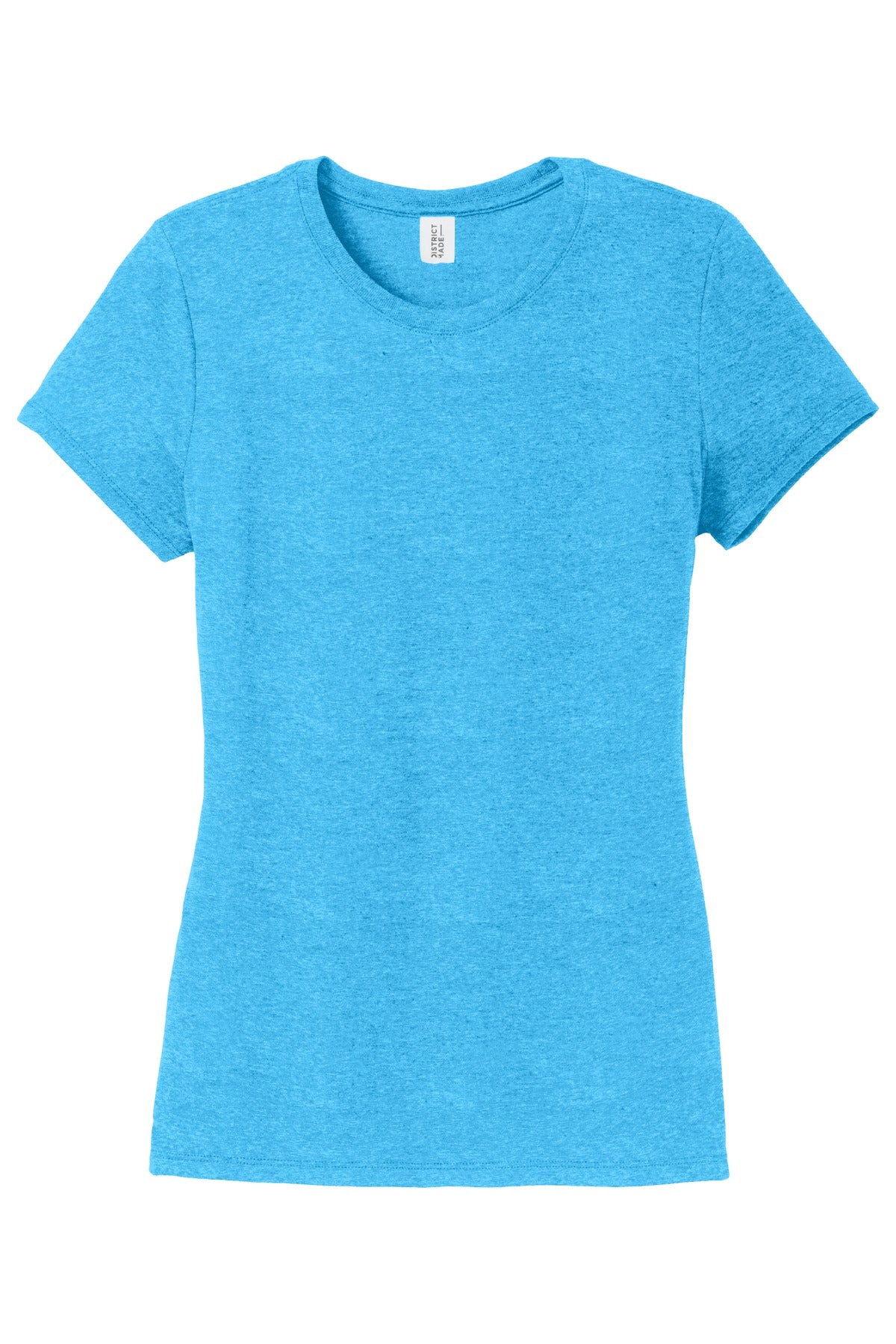 District  Women's Perfect Tri Tee - Turquoise Frost