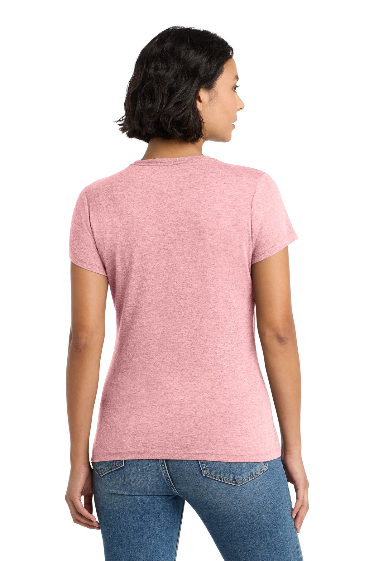 District  Women's Perfect Tri Tee - Wisteria Heather