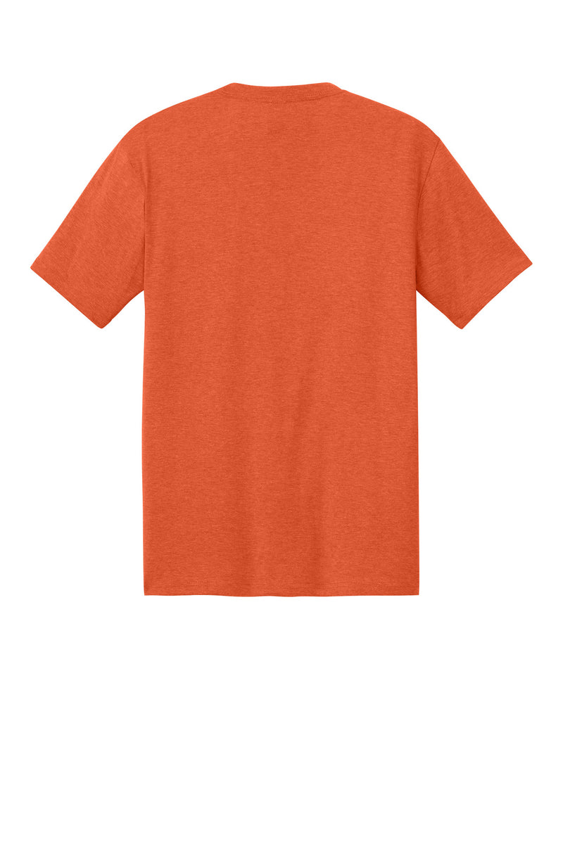 District  Perfect TriTee - Deep Orange Heather