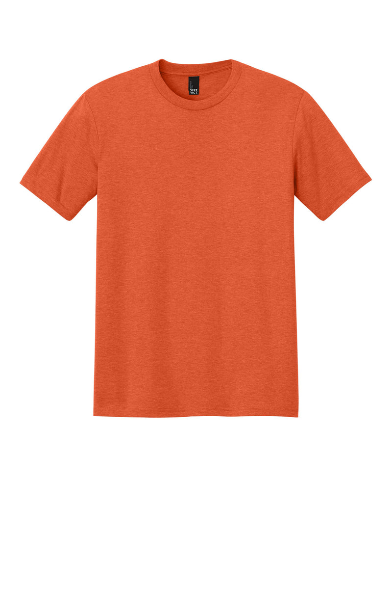 District  Perfect TriTee - Deep Orange Heather