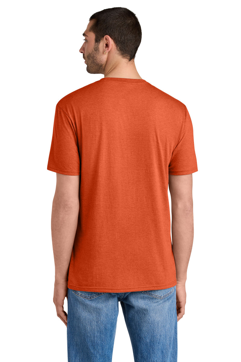 District  Perfect TriTee - Deep Orange Heather