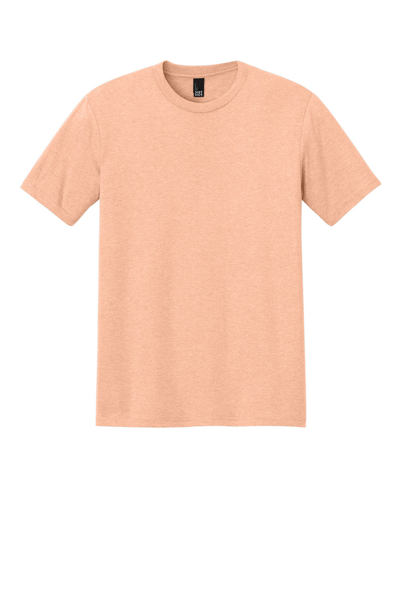 District  Perfect TriTee - Heathered Dusty Peach