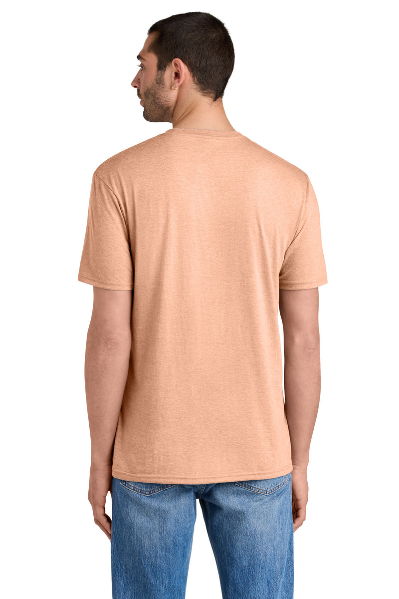District  Perfect TriTee - Heathered Dusty Peach