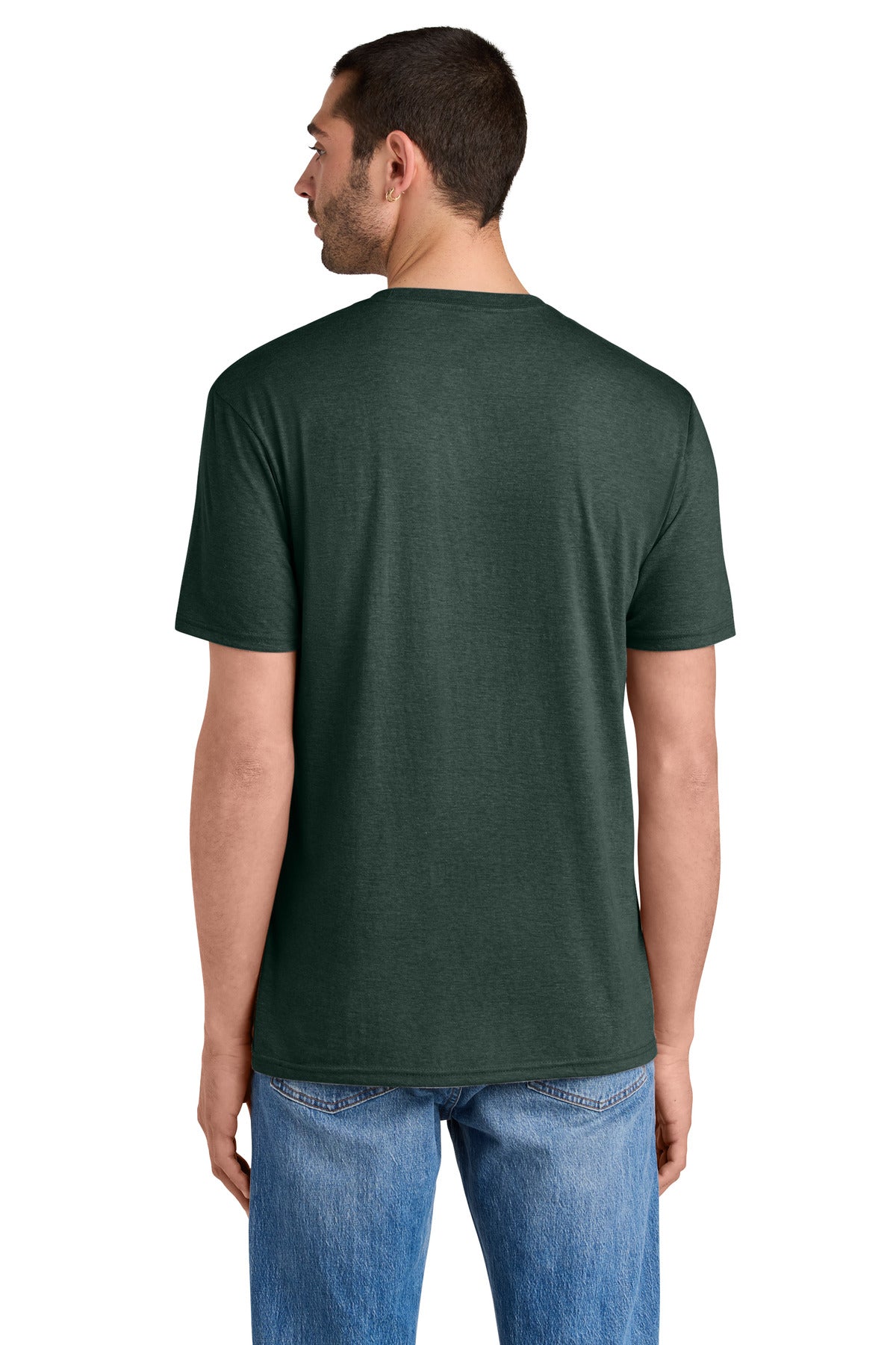 District  Perfect TriTee - Heathered Forest Green