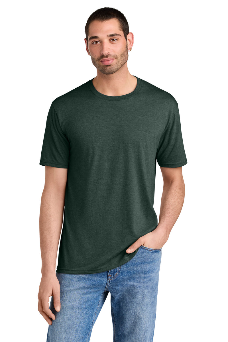 District  Perfect TriTee - Heathered Forest Green