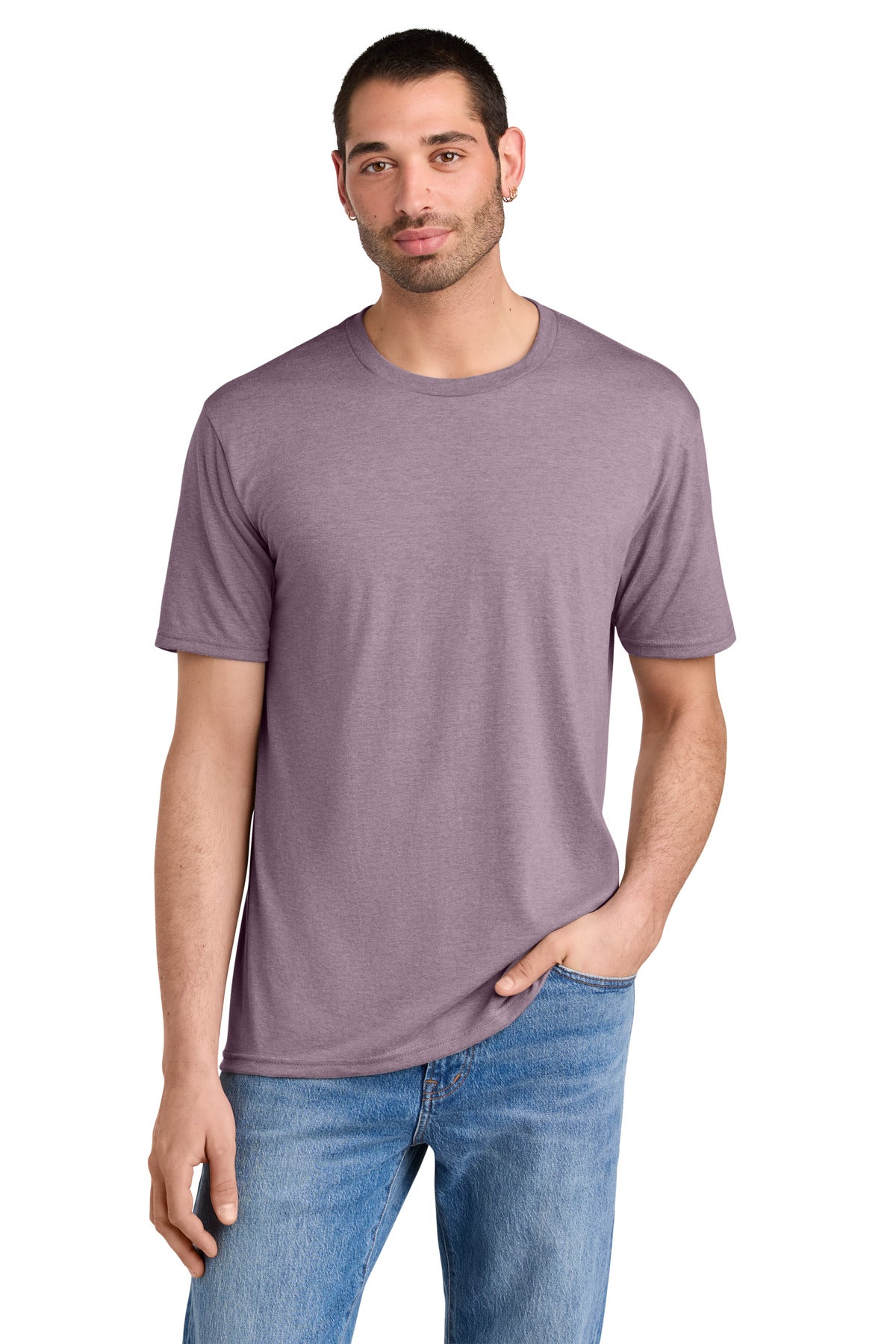 District  Perfect TriTee - Heathered Lavender