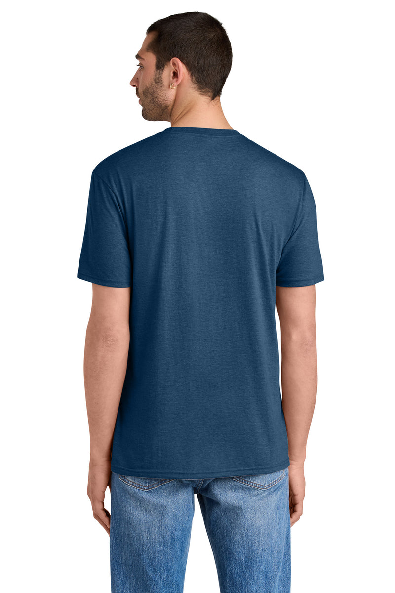 District  Perfect TriTee - Heathered Neptune Blue