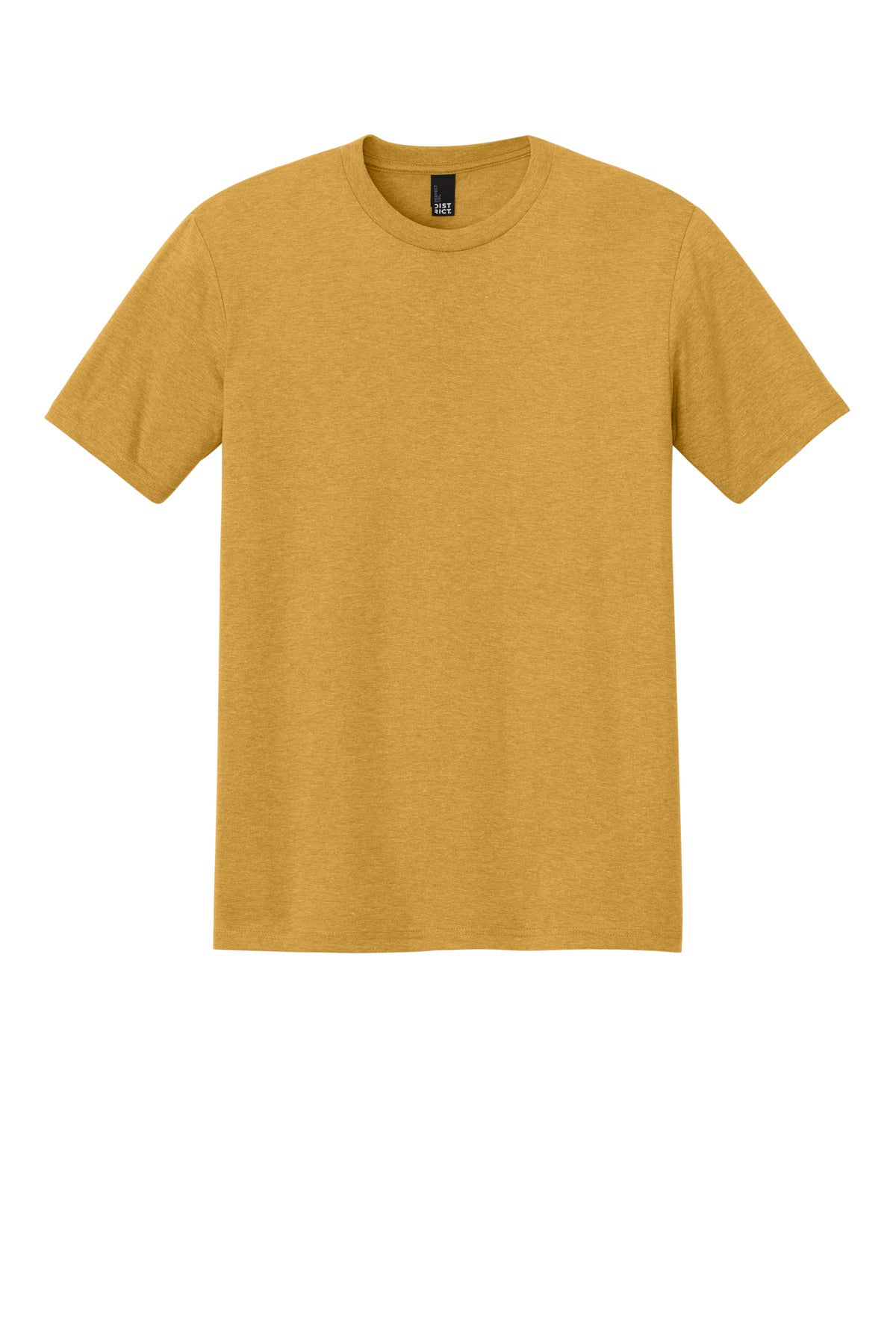 District  Perfect TriTee - Ochre Yellow Heather