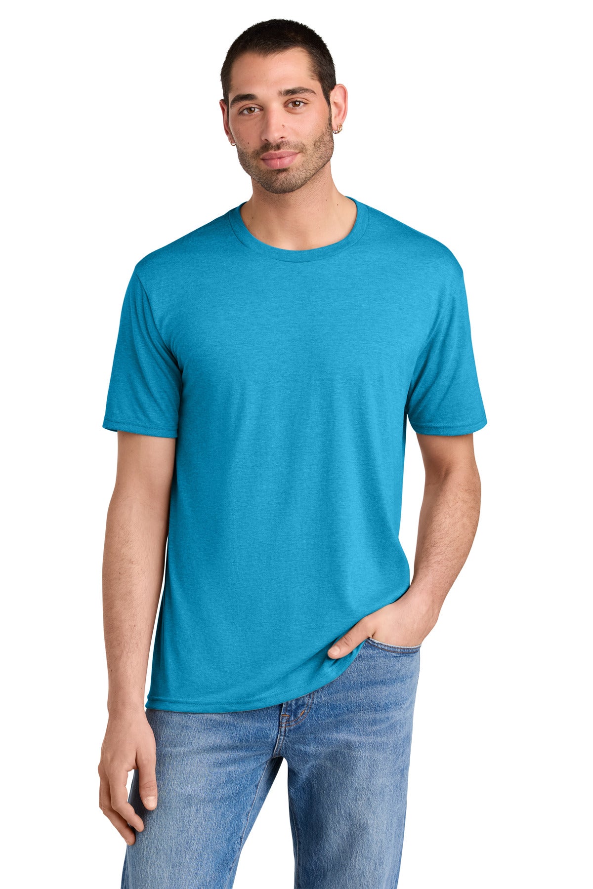 District  Perfect TriTee - Turquoise Frost