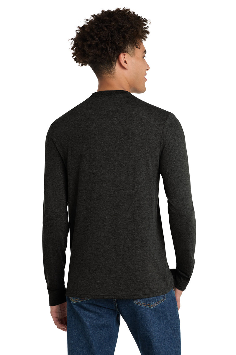 District Perfect Tri Long Sleeve Tee - Black Frost