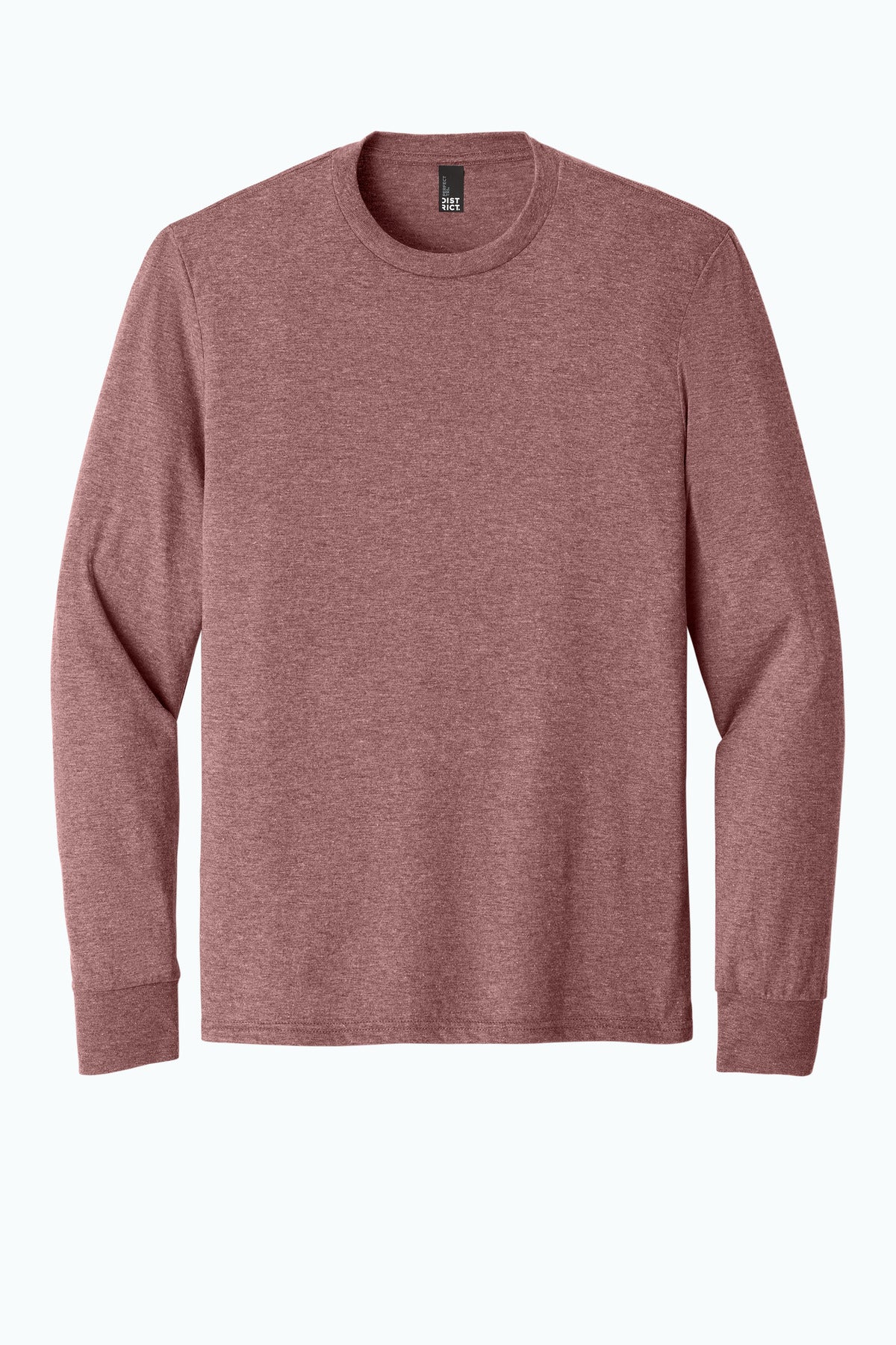 District Perfect Tri Long Sleeve Tee - Blush Frost