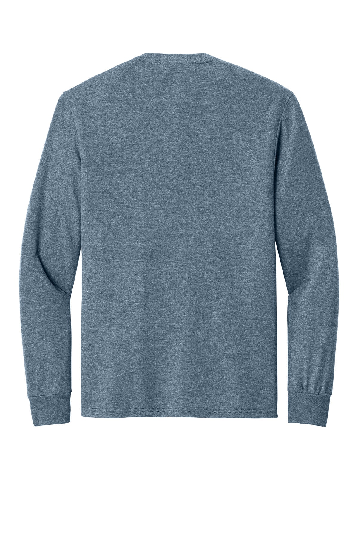 District Perfect Tri Long Sleeve Tee - Flint Blue Heather